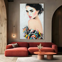 Quadro Stampa su Tela Seduzione Femminile - CupidoDesign