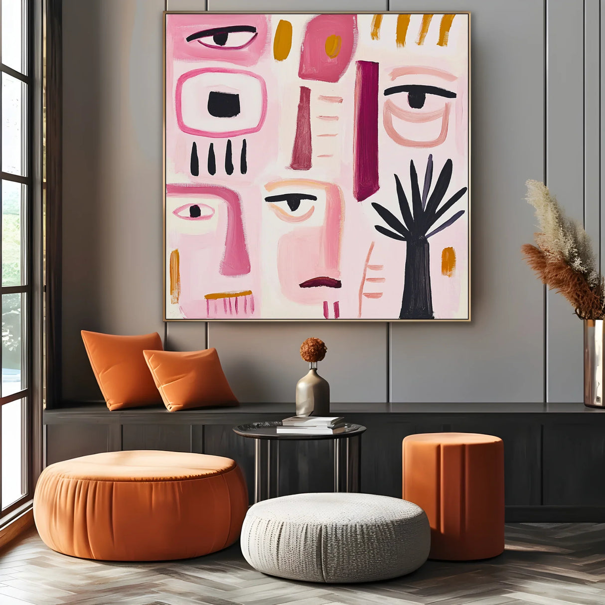 Quadro Stampa su Tela Segni Vivi - CupidoDesign