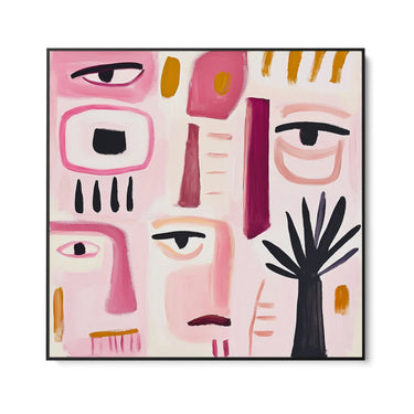 Quadro Stampa su Tela Segni Vivi - CupidoDesign