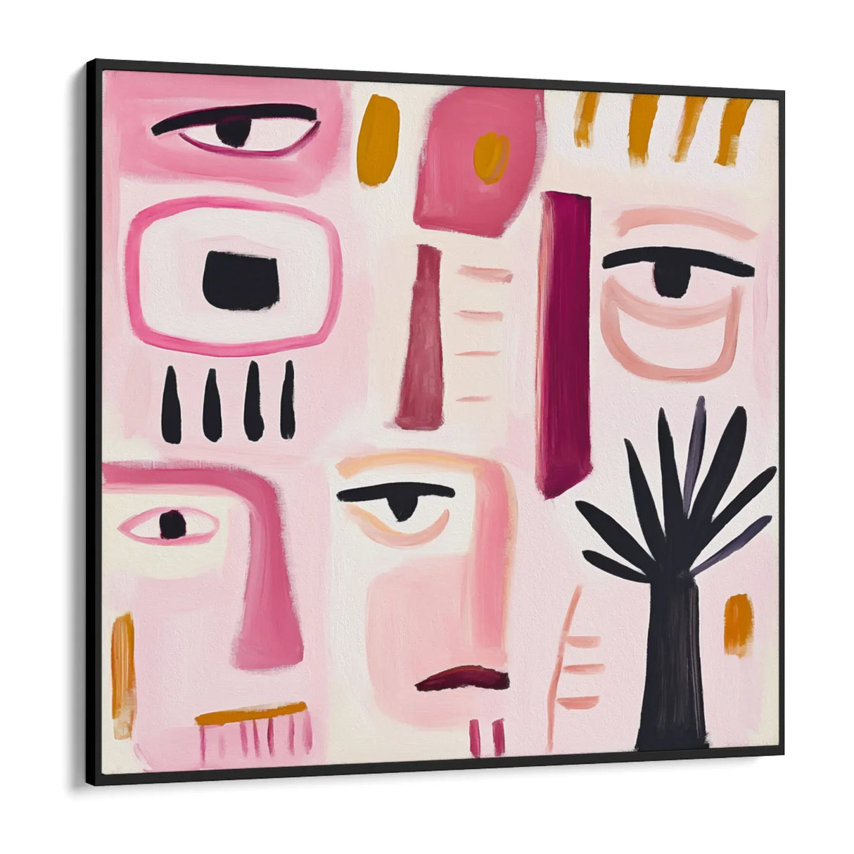 Quadro Stampa su Tela Segni Vivi - CupidoDesign