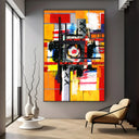 Quadro Stampa su Tela Segni nel Silenzio - CupidoDesign