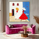 Quadro Stampa su Tela Semplice Libertà - CupidoDesign