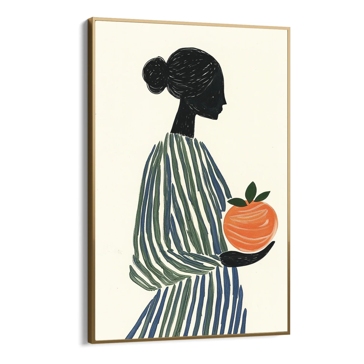 Quadro Stampa su Tela Semplicità Colorata - CupidoDesign