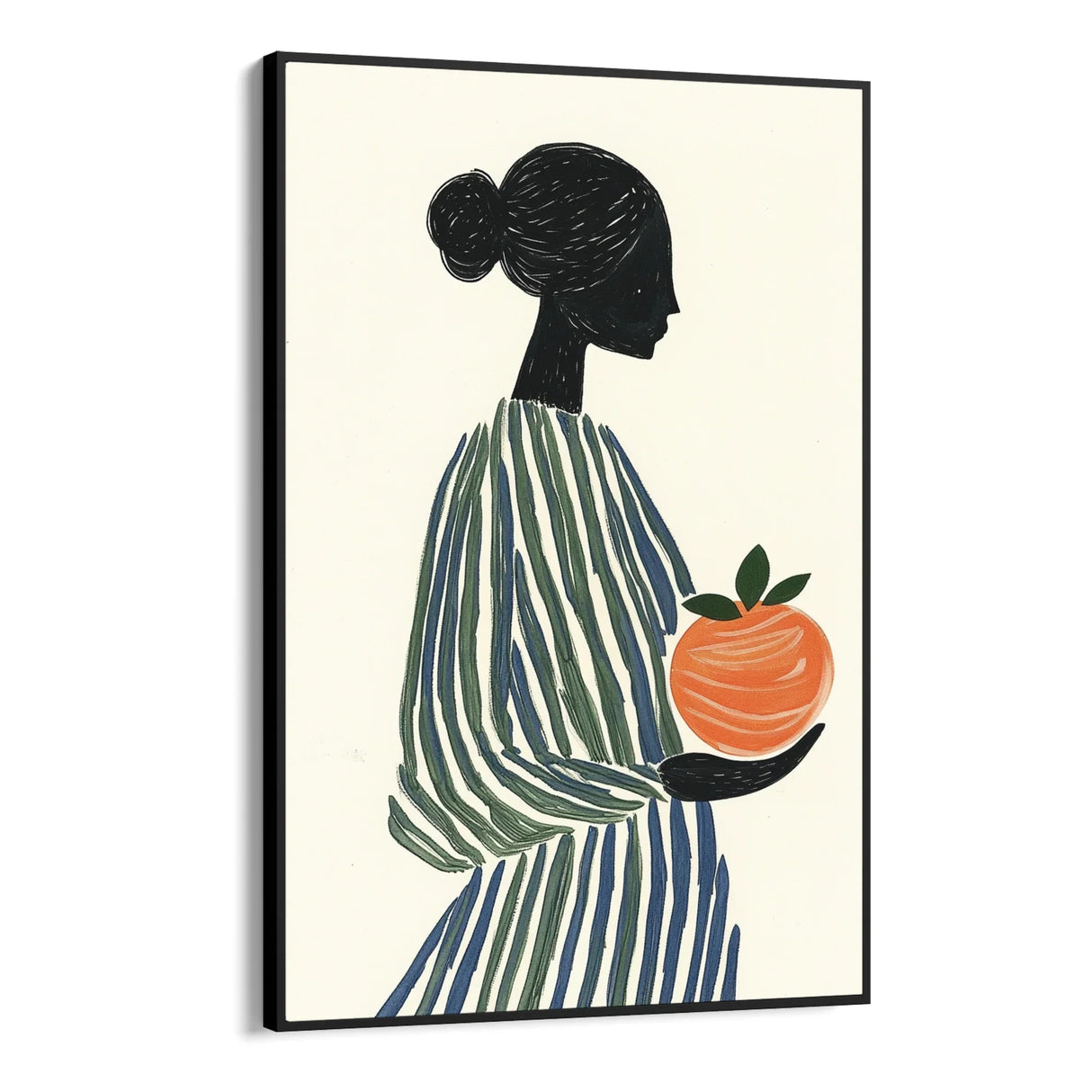 Quadro Stampa su Tela Semplicità Colorata - CupidoDesign