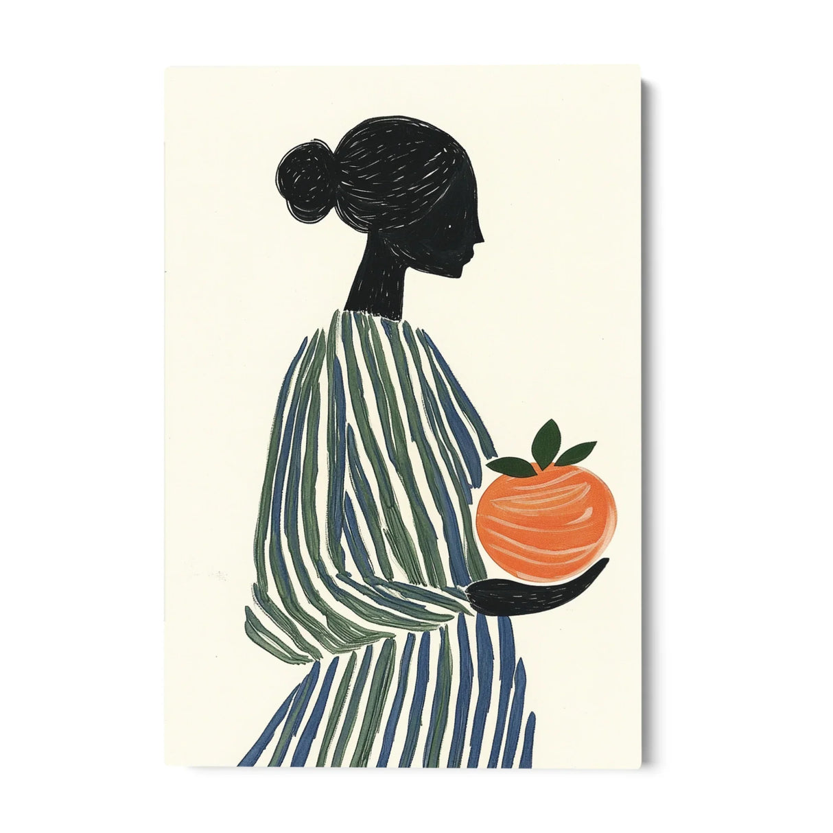 Quadro Stampa su Tela Semplicità Colorata - CupidoDesign
