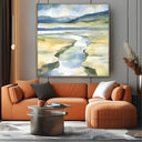Quadro Stampa su Tela Sentieri d’Acqua - CupidoDesign