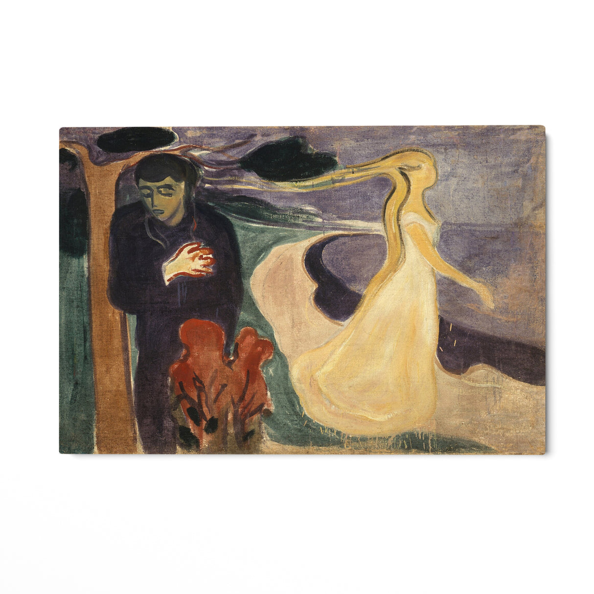 Quadro Stampa su Tela Separazione, Edvard Munch - CupidoDesign
