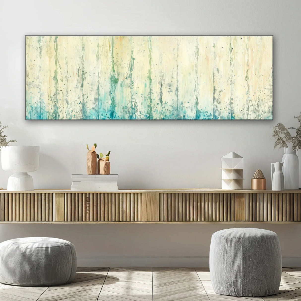 Quadro Stampa su Tela Serenità Astratta - CupidoDesign