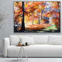 Quadro Stampa su Tela Serenità nei boschi - CupidoDesign