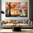 Quadro Stampa su Tela Serenità nei boschi - CupidoDesign