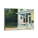 Quadro Stampa su Tela Sette del Mattino, Edward Hopper - CupidoDesign