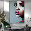 Quadro Stampa su Tela Sfumato Radiale - CupidoDesign