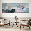 Quadro Stampa su Tela Sfumature Intrecciate - CupidoDesign