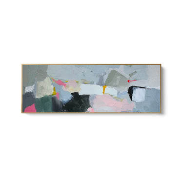 Quadro Stampa su Tela Sfumature Intrecciate - CupidoDesign