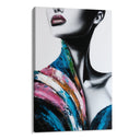 Quadro Stampa su Tela Sguardo Ghiaccio - CupidoDesign