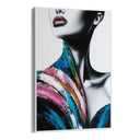Quadro Stampa su Tela Sguardo Ghiaccio - CupidoDesign