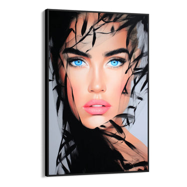 Quadro Stampa su Tela Sguardo Infinito - CupidoDesign