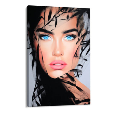 Quadro Stampa su Tela Sguardo Infinito - CupidoDesign