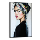 Quadro Stampa su Tela Sguardo Laterale - CupidoDesign