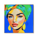 Quadro Stampa su Tela Sguardo Luminoso - CupidoDesign