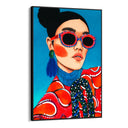Quadro Stampa su Tela Sguardo Magnetico - CupidoDesign