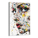 Quadro Stampa su Tela Sguardo Multicolor - CupidoDesign