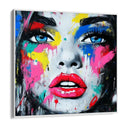 Quadro Stampa su Tela Sguardo Pop - CupidoDesign