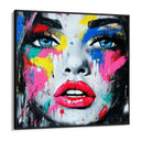 Quadro Stampa su Tela Sguardo Pop - CupidoDesign