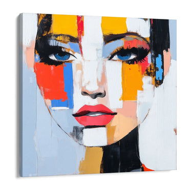 Quadro Stampa su Tela Sguardo Ribelle - CupidoDesign
