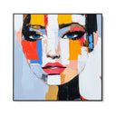 Quadro Stampa su Tela Sguardo Ribelle - CupidoDesign