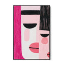 Quadro Stampa su Tela Sguardo Soffice - CupidoDesign