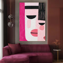 Quadro Stampa su Tela Sguardo Soffice - CupidoDesign