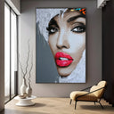 Quadro Stampa su Tela Sguardo Ventoso - CupidoDesign