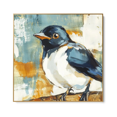 Quadro Stampa su Tela Sguardo d’Inverno - CupidoDesign