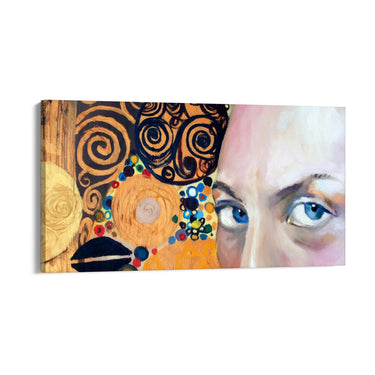 Quadro Stampa su Tela Sguardo di Spirale - CupidoDesign