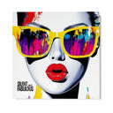 Quadro Stampa su Tela Silent but fabulous - CupidoDesign