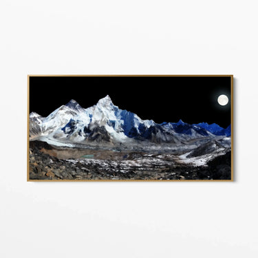 Quadro Stampa su Tela Silenzi del Gelo - CupidoDesign