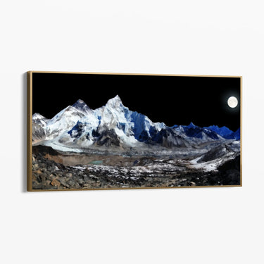Quadro Stampa su Tela Silenzi del Gelo - CupidoDesign