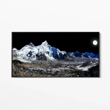Quadro Stampa su Tela Silenzi del Gelo - CupidoDesign