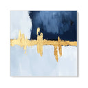 Quadro Stampa su Tela Silenzio Blu - CupidoDesign
