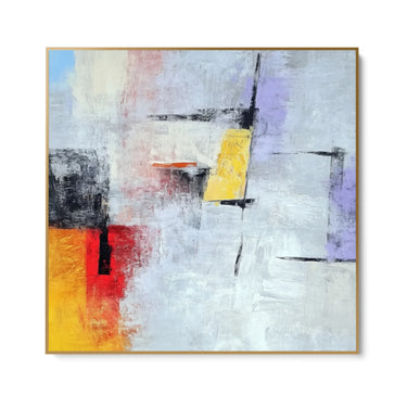 Quadro Stampa su Tela Silenzio Cromatico - CupidoDesign