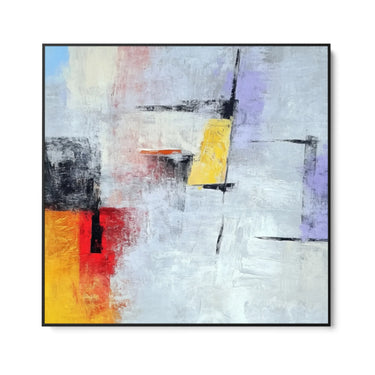 Quadro Stampa su Tela Silenzio Cromatico - CupidoDesign