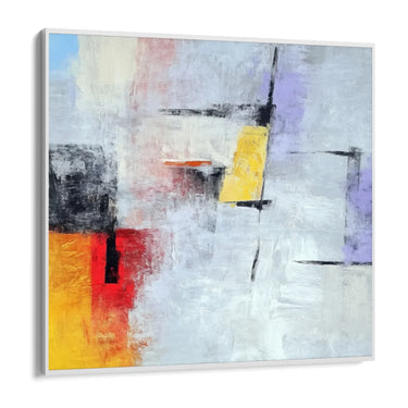 Quadro Stampa su Tela Silenzio Cromatico - CupidoDesign