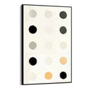 Quadro Stampa su Tela Silenzio Tondo - CupidoDesign