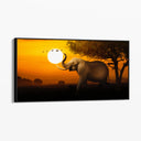 Quadro Stampa su Tela Silenzio d'Africa - CupidoDesign