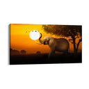Quadro Stampa su Tela Silenzio d'Africa - CupidoDesign