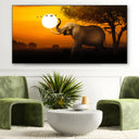 Quadro Stampa su Tela Silenzio d'Africa - CupidoDesign