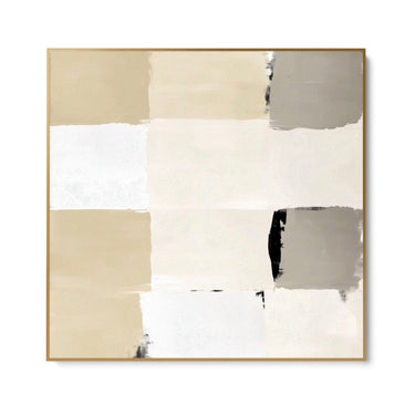 Quadro Stampa su Tela Simmetria Chiara - CupidoDesign