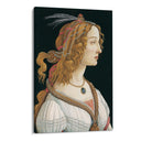 Quadro Stampa su Tela Simonetta Vespucci, Sandro Botticelli - CupidoDesign