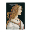Quadro Stampa su Tela Simonetta Vespucci, Sandro Botticelli - CupidoDesign